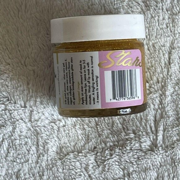 AMNH Kiss the Stars 24k Gold Lip Plumping Mask 1oz - Picture 2 of 4